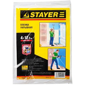 Пленка защитная  4*12,5м STAYER/6