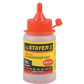 Краска д/шнуров,красная,50г STAYER/3