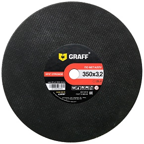 Диск отр. по мет.350*3,2*25,4мм GRAFF